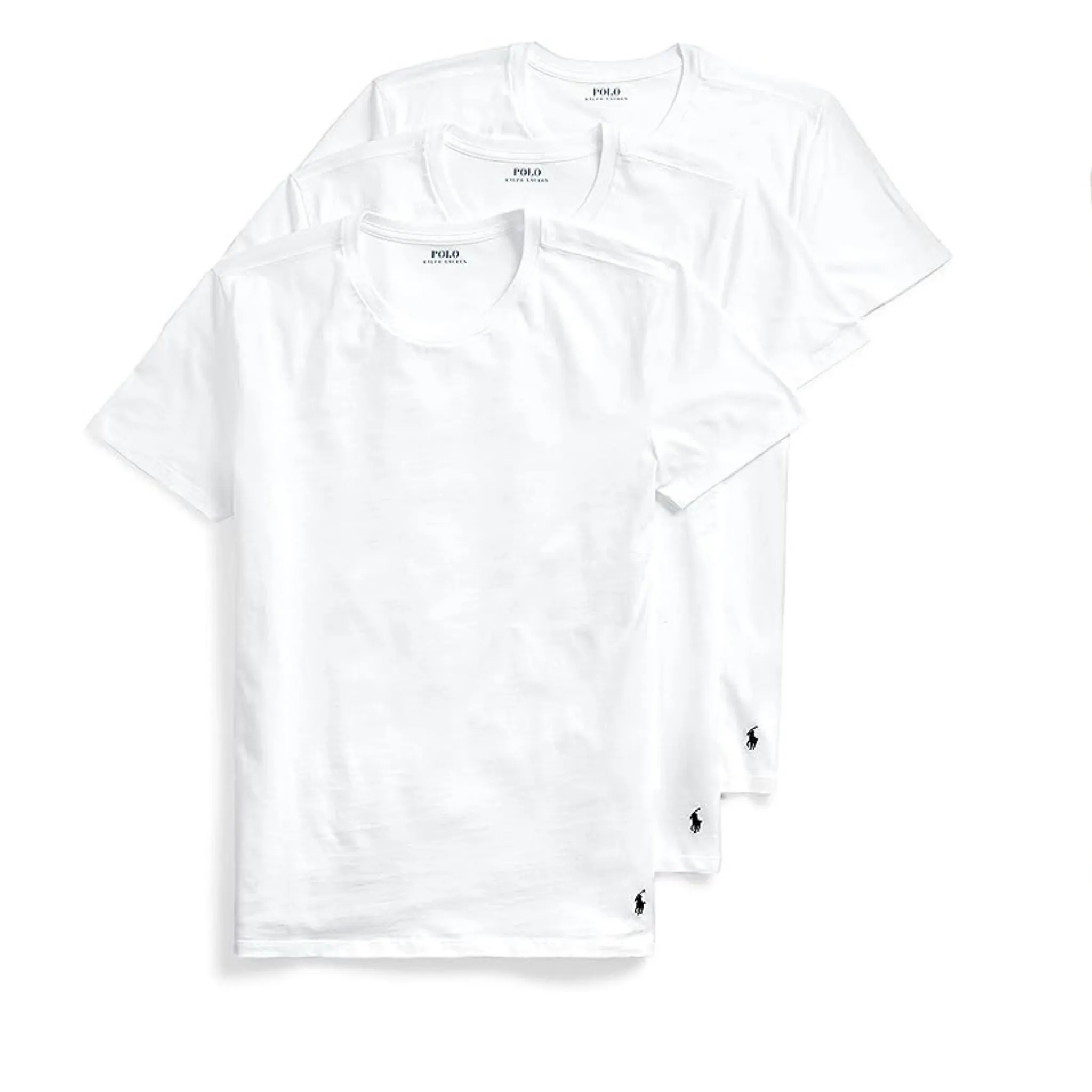 3 Pack of Polo Ralph Lauren Crew Undershirts