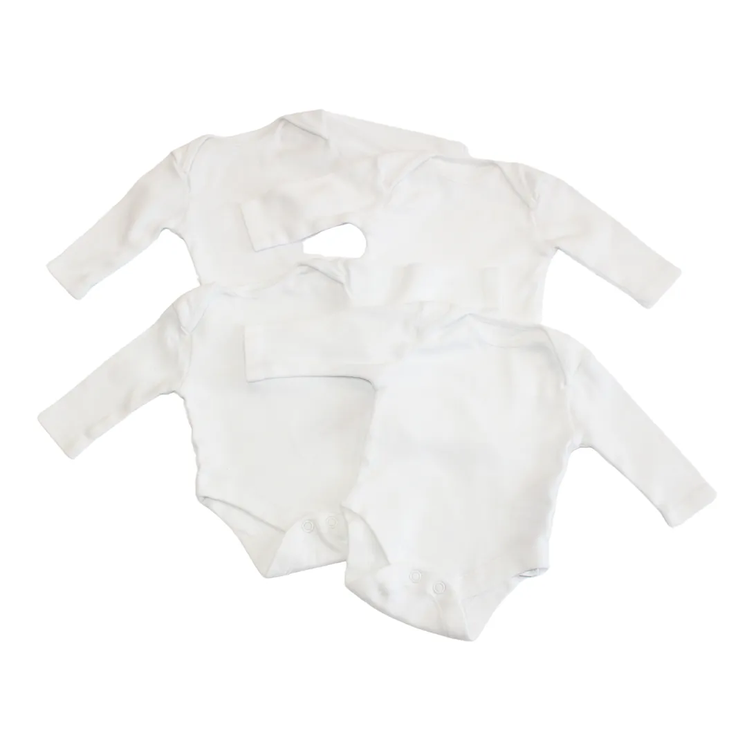 4 X Long Sleeved Vests