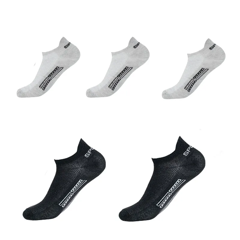 5 Pairs High Quality Men Ankle Socks