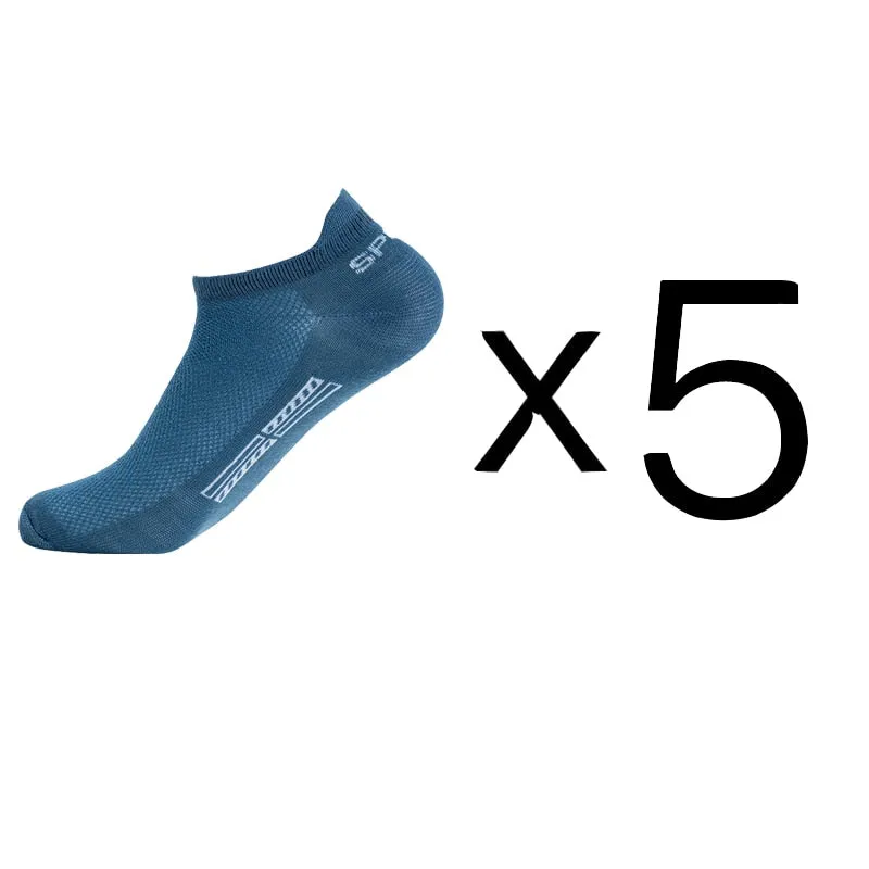 5 Pairs High Quality Men Ankle Socks