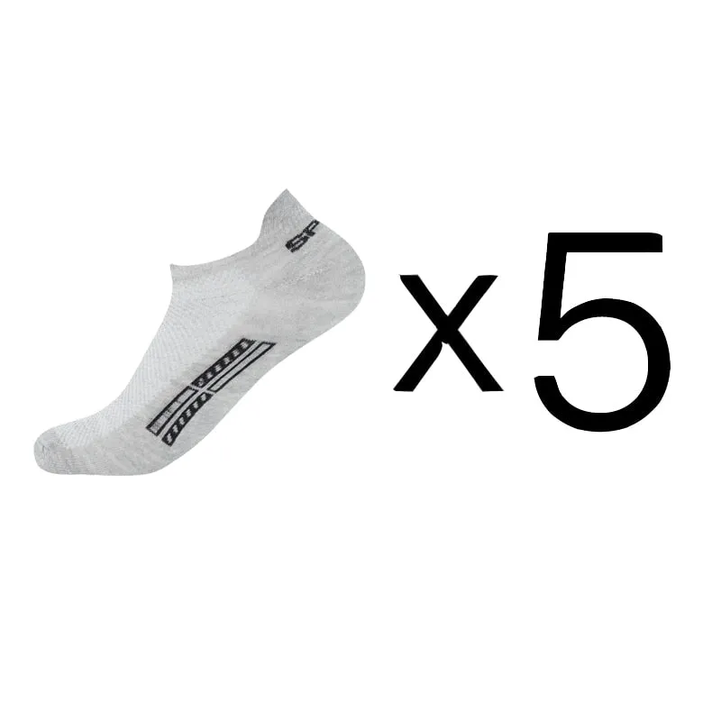 5 Pairs High Quality Men Ankle Socks