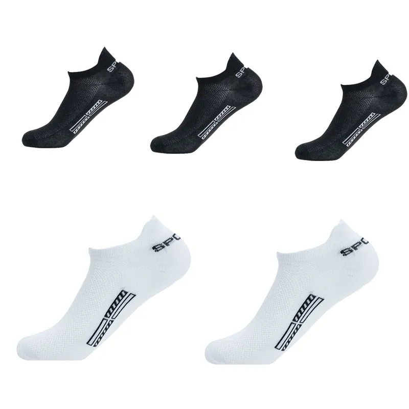 5 Pairs High Quality Men Ankle Socks