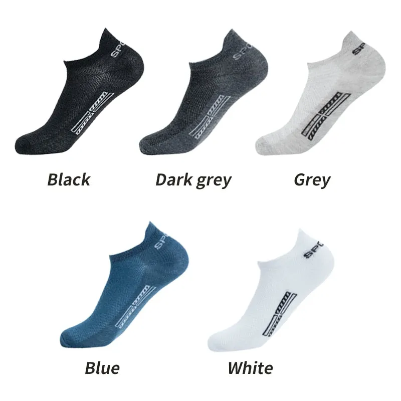 5 Pairs High Quality Men Ankle Socks