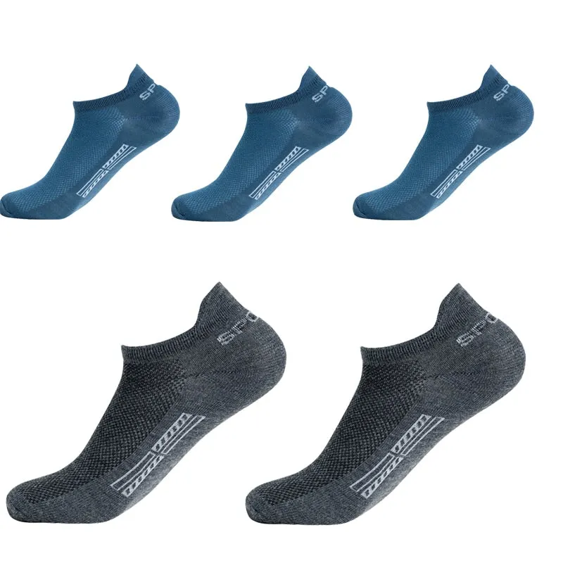 5 Pairs High Quality Men Ankle Socks