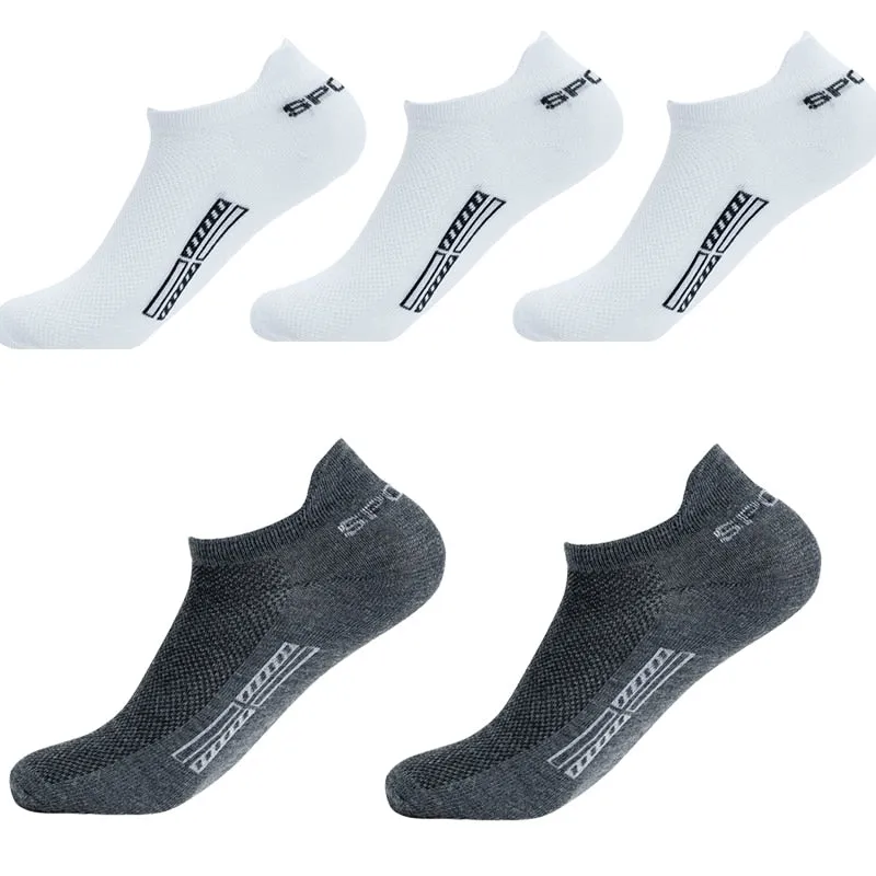 5 Pairs High Quality Men Ankle Socks