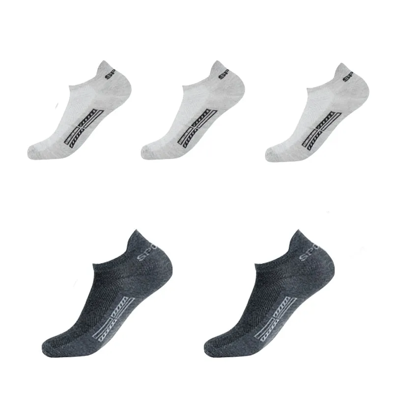 5 Pairs High Quality Men Ankle Socks