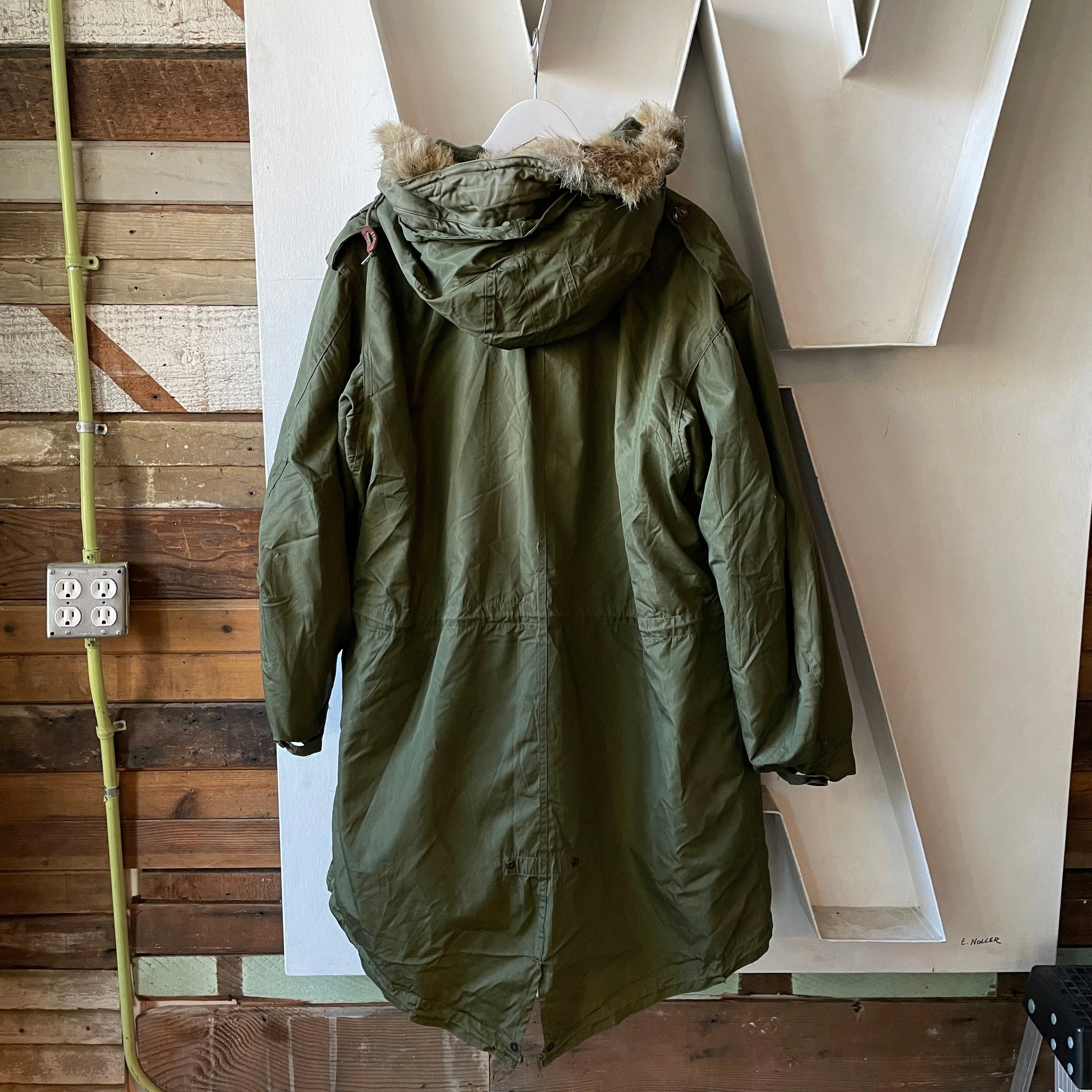 50's M-1951 Lined Fishtail Parka - XL