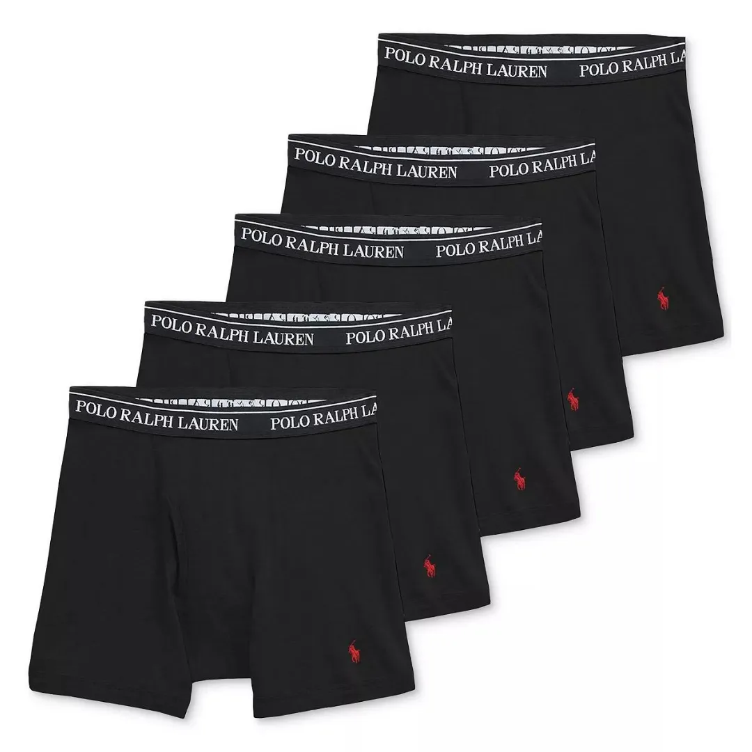 6 Polo Ralph Lauren Boxer Briefs Or Undershirts
