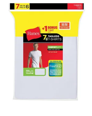 7 Hanes Men’s FreshIQ ComfortSoft Crewneck Or V-Neck Undershirts