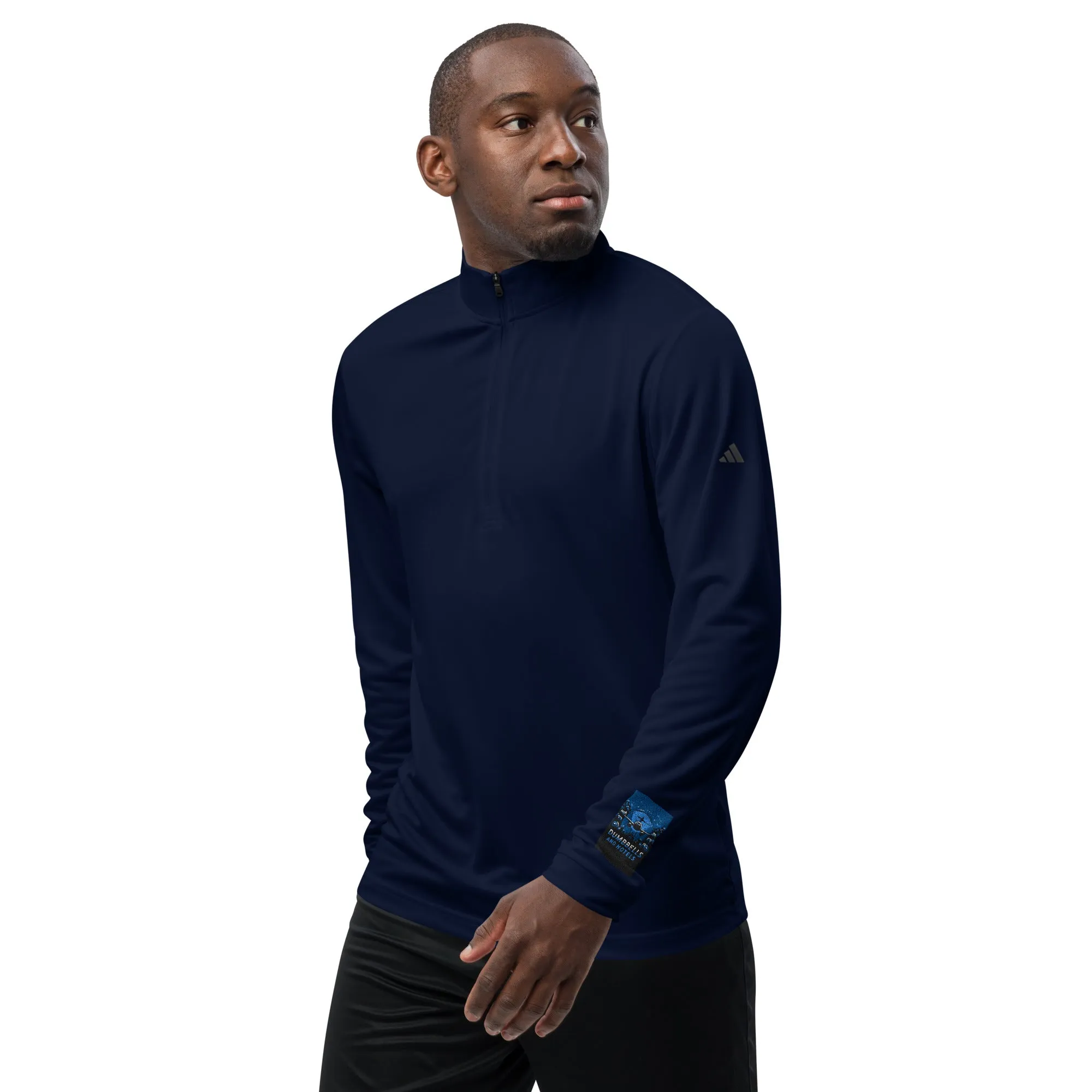 Adidas Quarter Zip Pullover by Dumbbells and Hotels