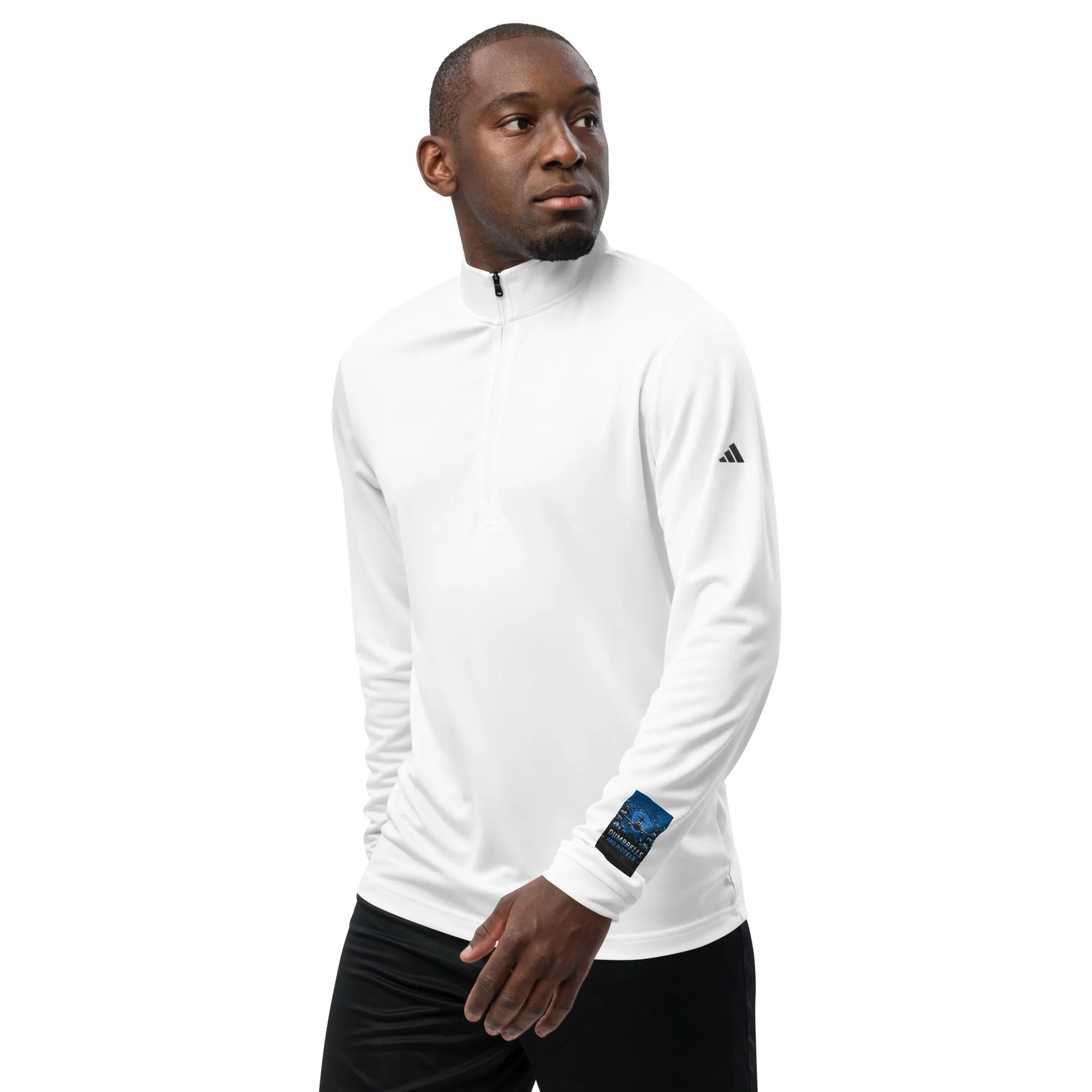 Adidas Quarter Zip Pullover by Dumbbells and Hotels