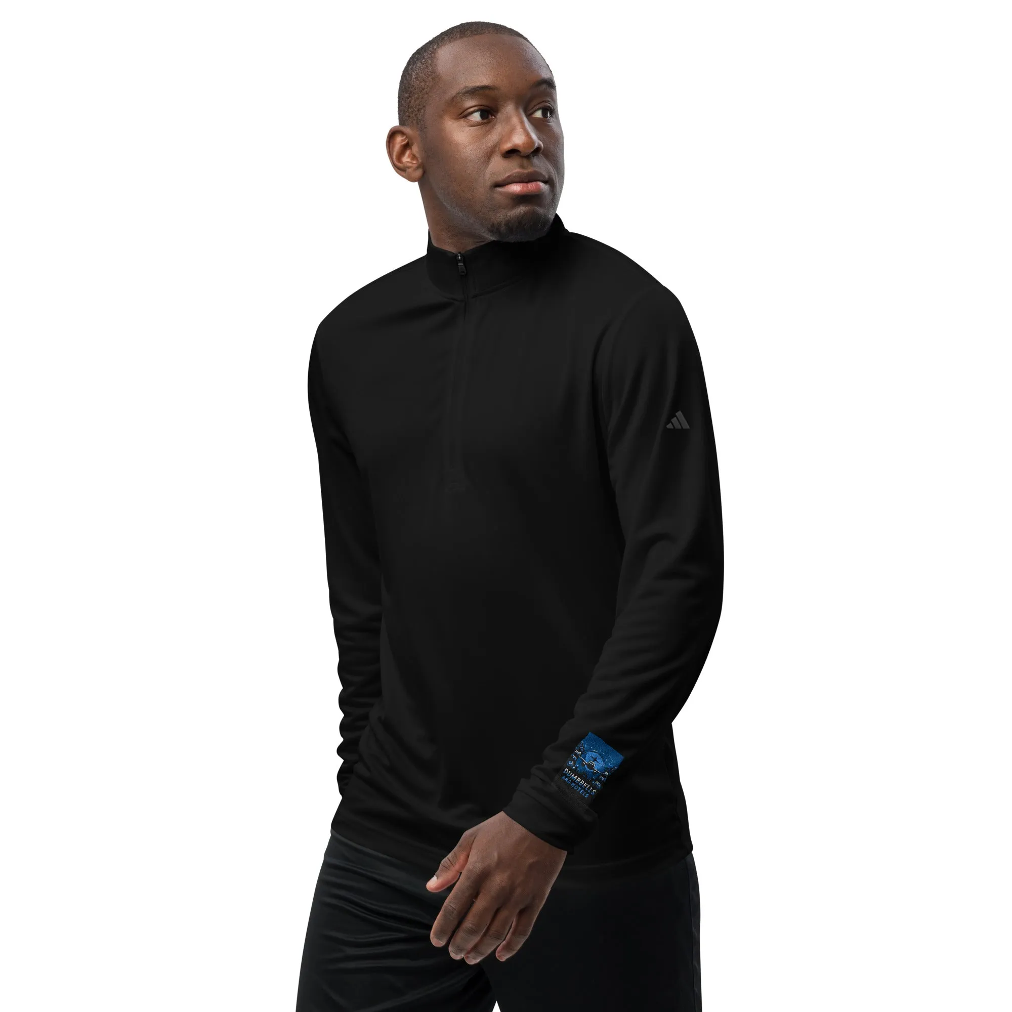 Adidas Quarter Zip Pullover by Dumbbells and Hotels