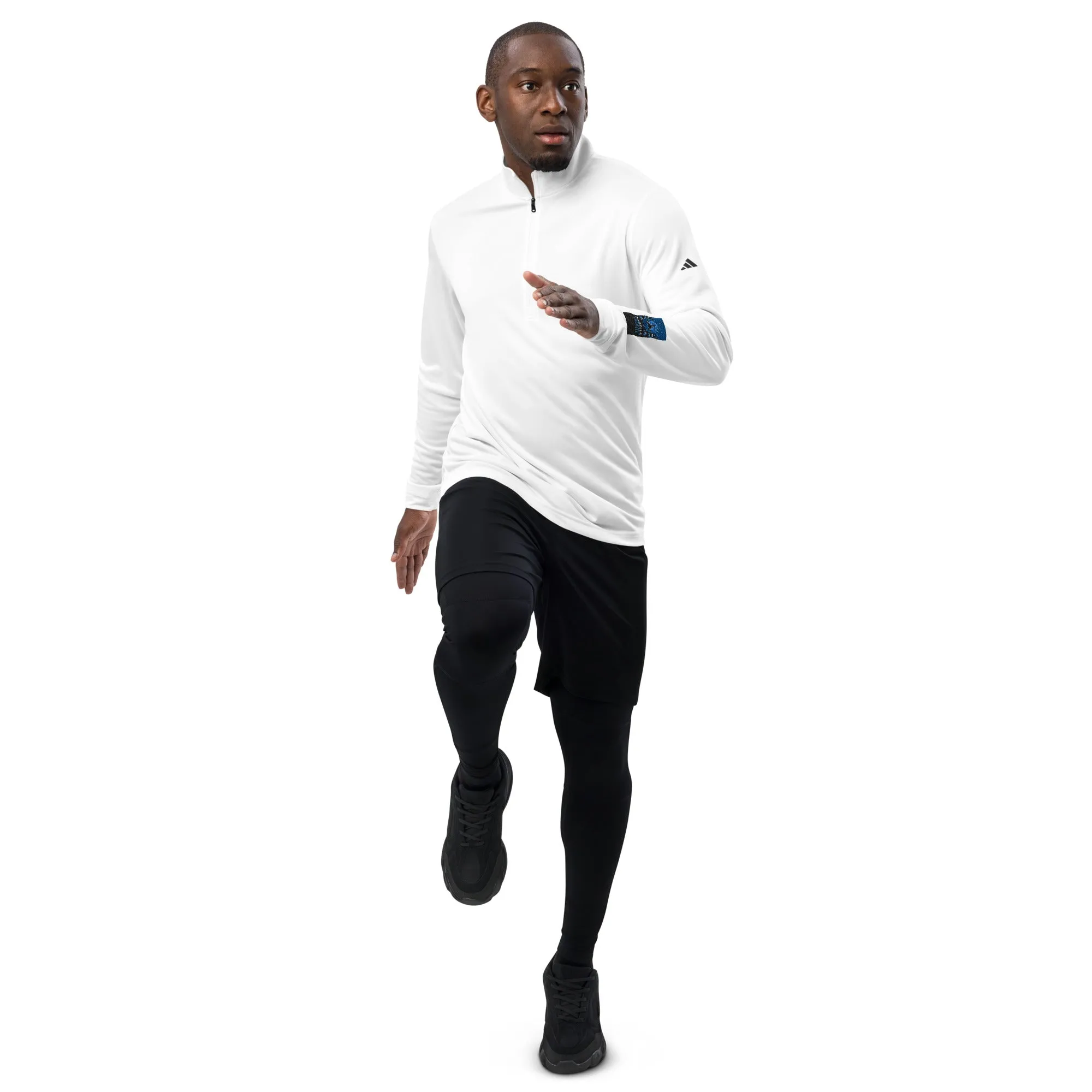 Adidas Quarter Zip Pullover by Dumbbells and Hotels