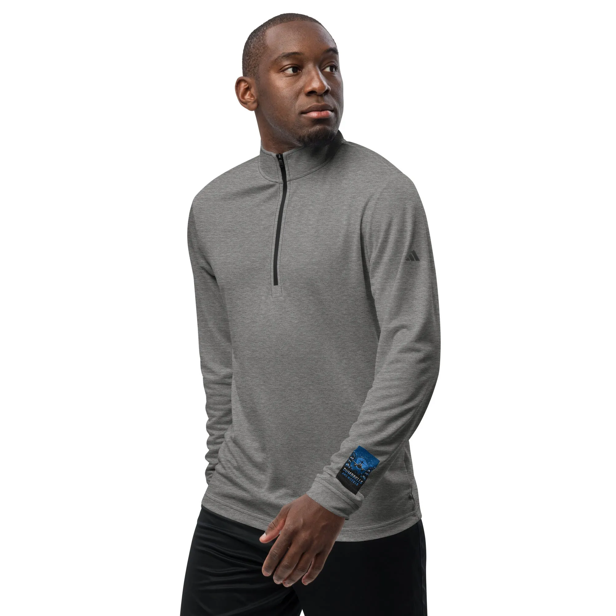 Adidas Quarter Zip Pullover by Dumbbells and Hotels