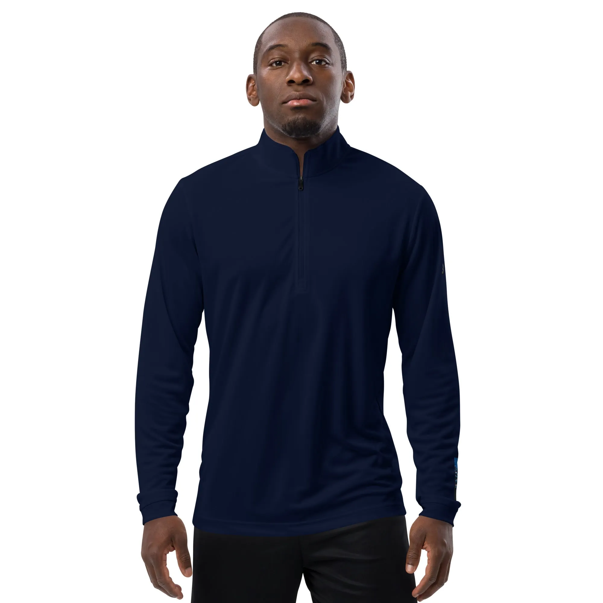 Adidas Quarter Zip Pullover by Dumbbells and Hotels