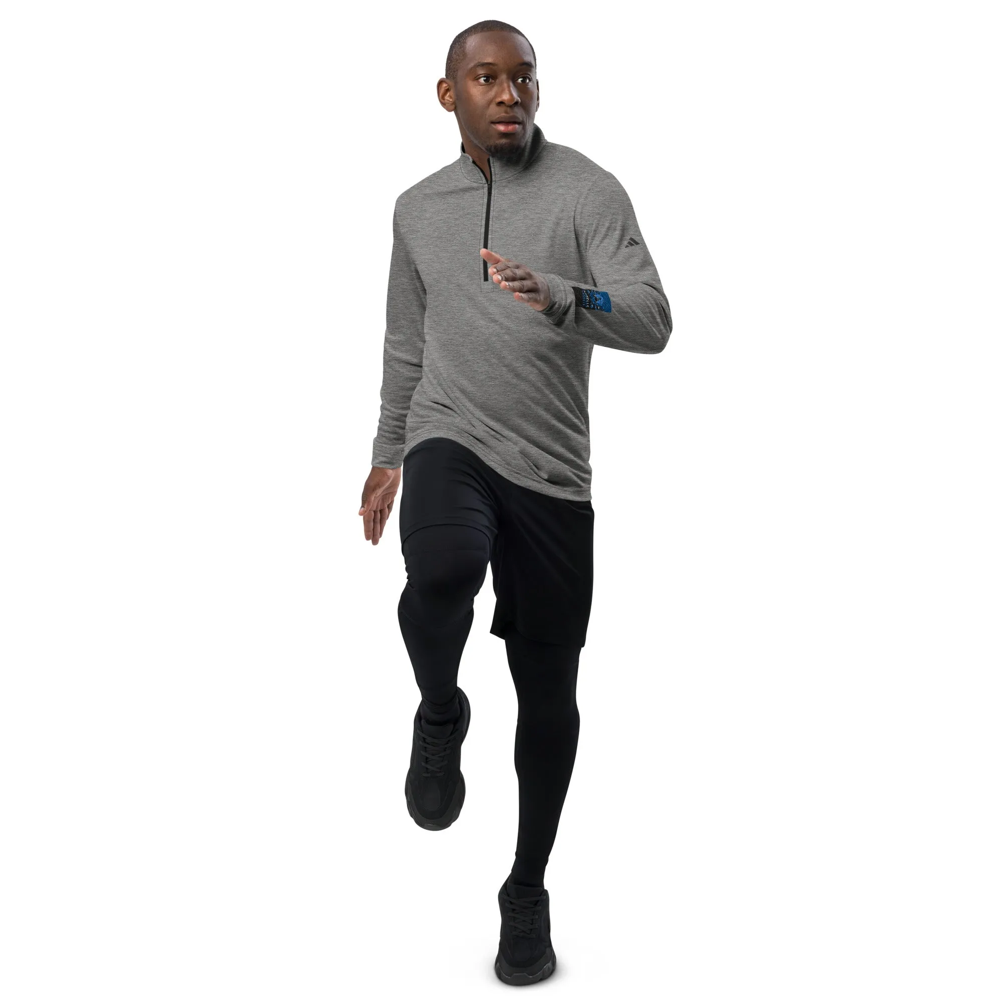 Adidas Quarter Zip Pullover by Dumbbells and Hotels