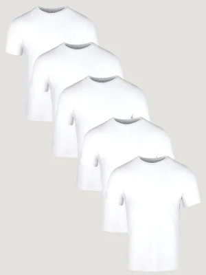 All White 5-Pack