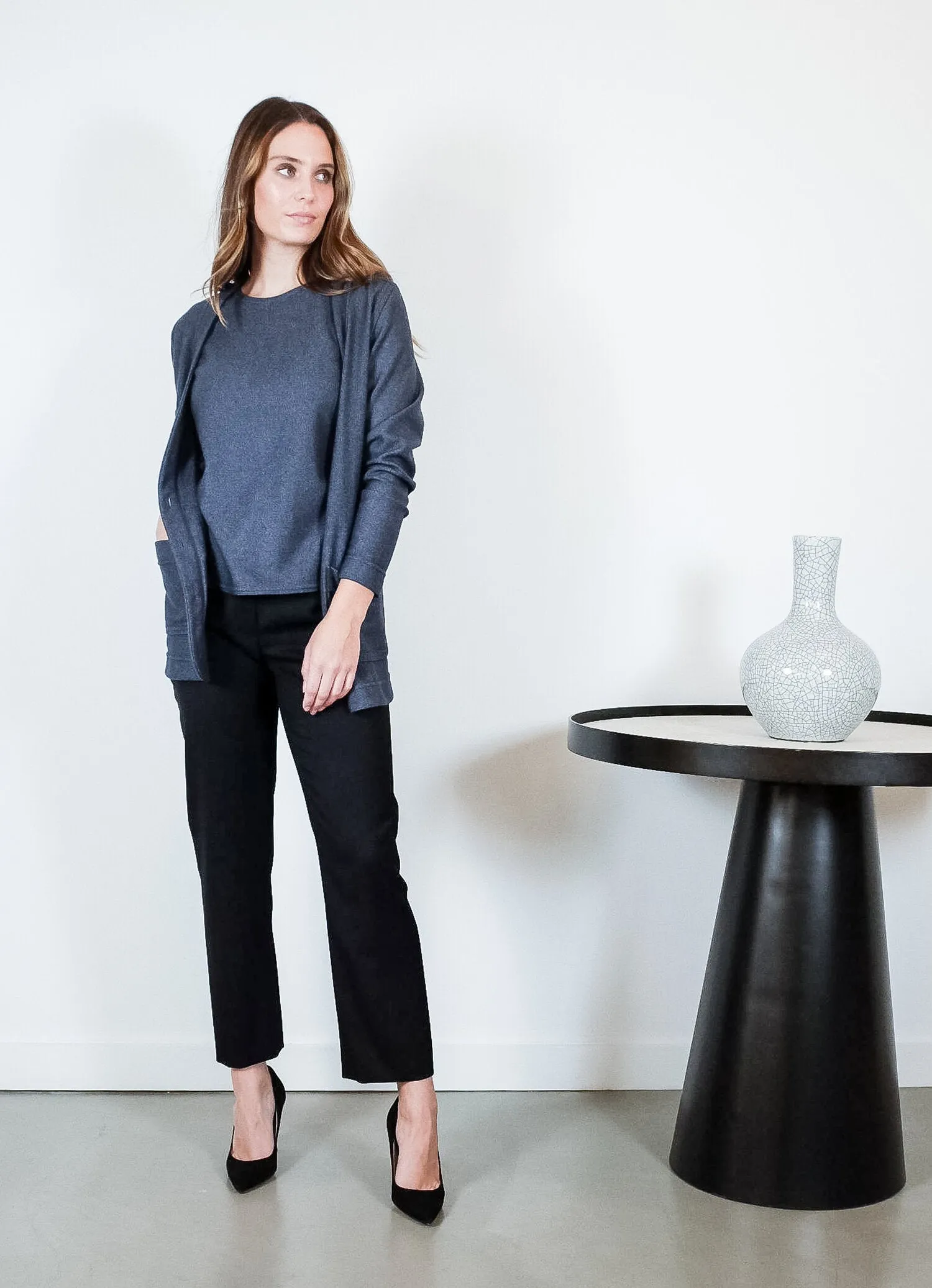 Anli Long Knit Cardigan