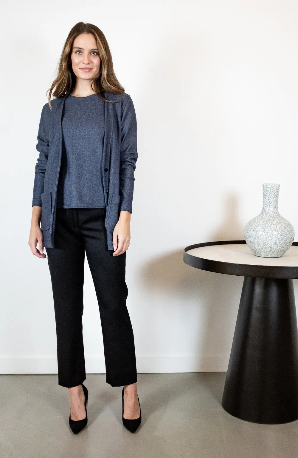 Anli Long Knit Cardigan