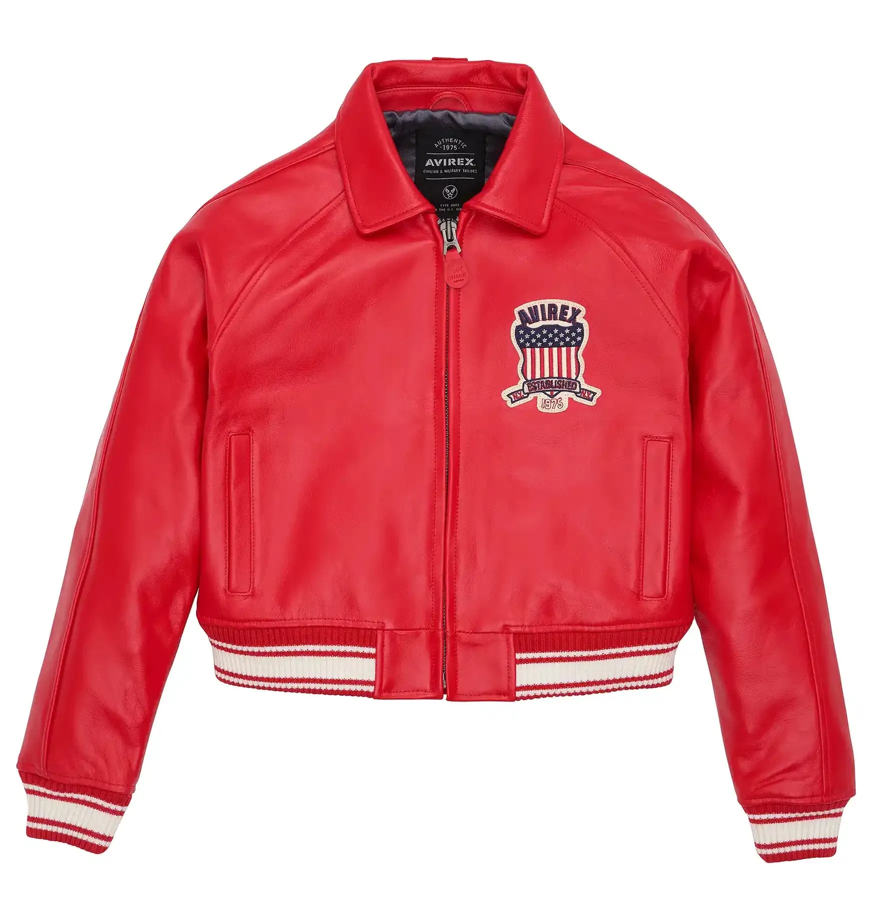 Avirex Womens Cropped Icon Jacket