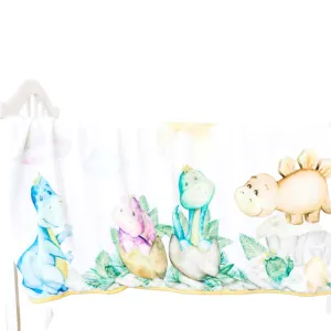 Bamboo Viscose Minky Dinosaur Blanket - Double Layers - You Are My Sunshine
