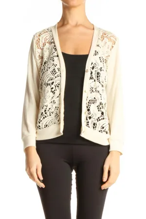 Beige All Day Wear Blouse