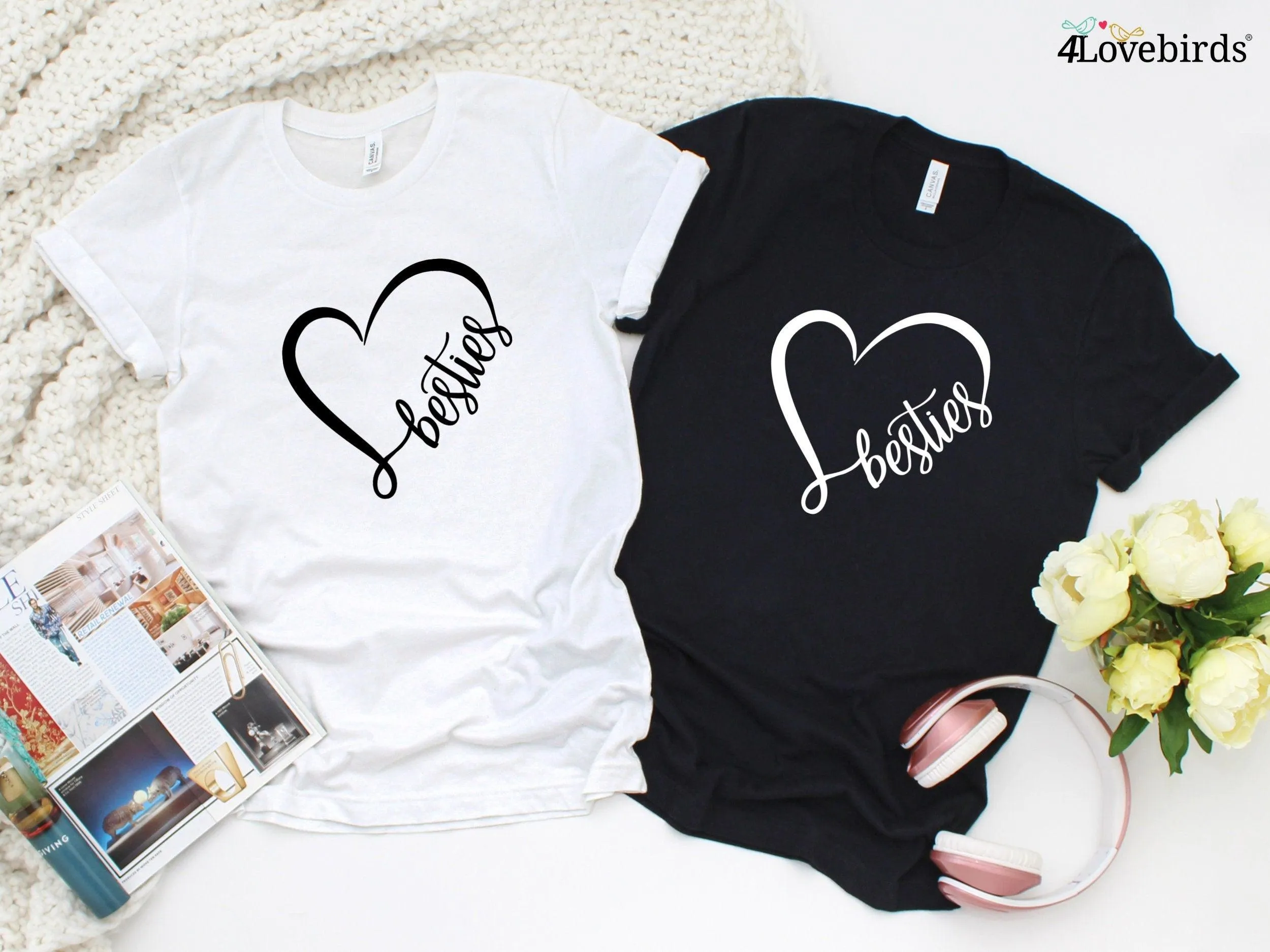 Best Friends Hoodies, Besties Matching Sweatshirt, Best Friends Long Sleeve Shirt, Best Friend Matching Shirts, Sisters Matching Tees, Gifts