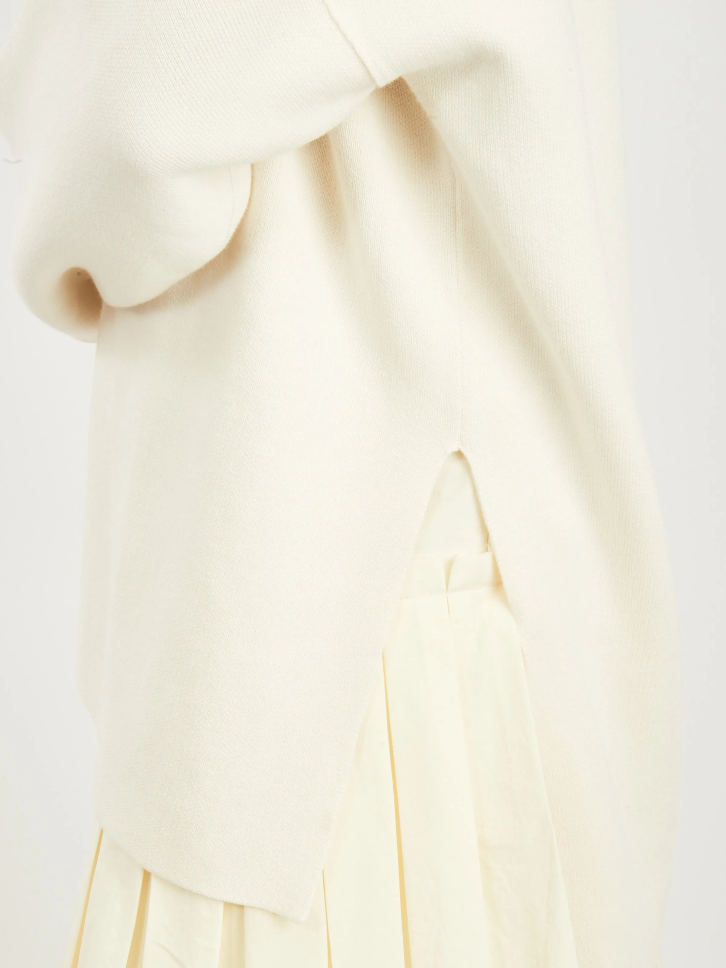 Bone Double Knit Boatneck