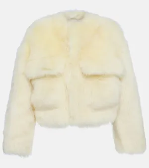 Bottega Veneta Cropped shearling jacket