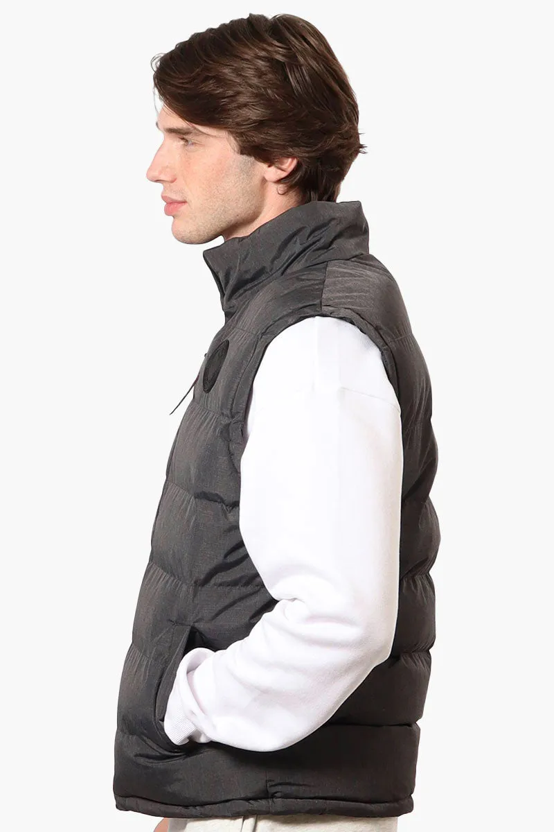 Canada Weather Gear Solid Bubble Vest - Grey