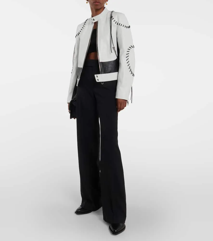 Chloe Leather biker jacket