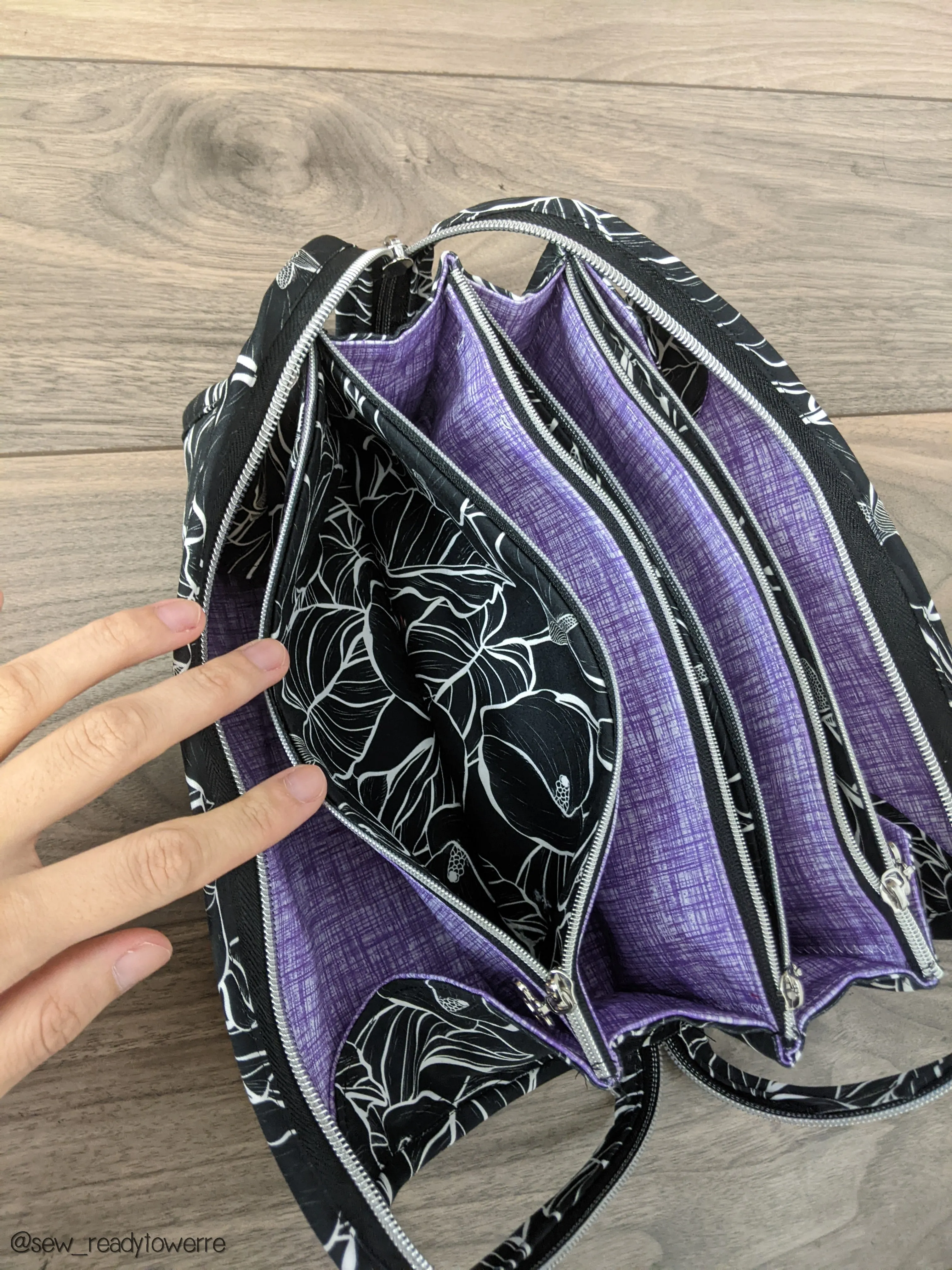 Cotton Poplin Print | Amethyst Linen Look R3C3