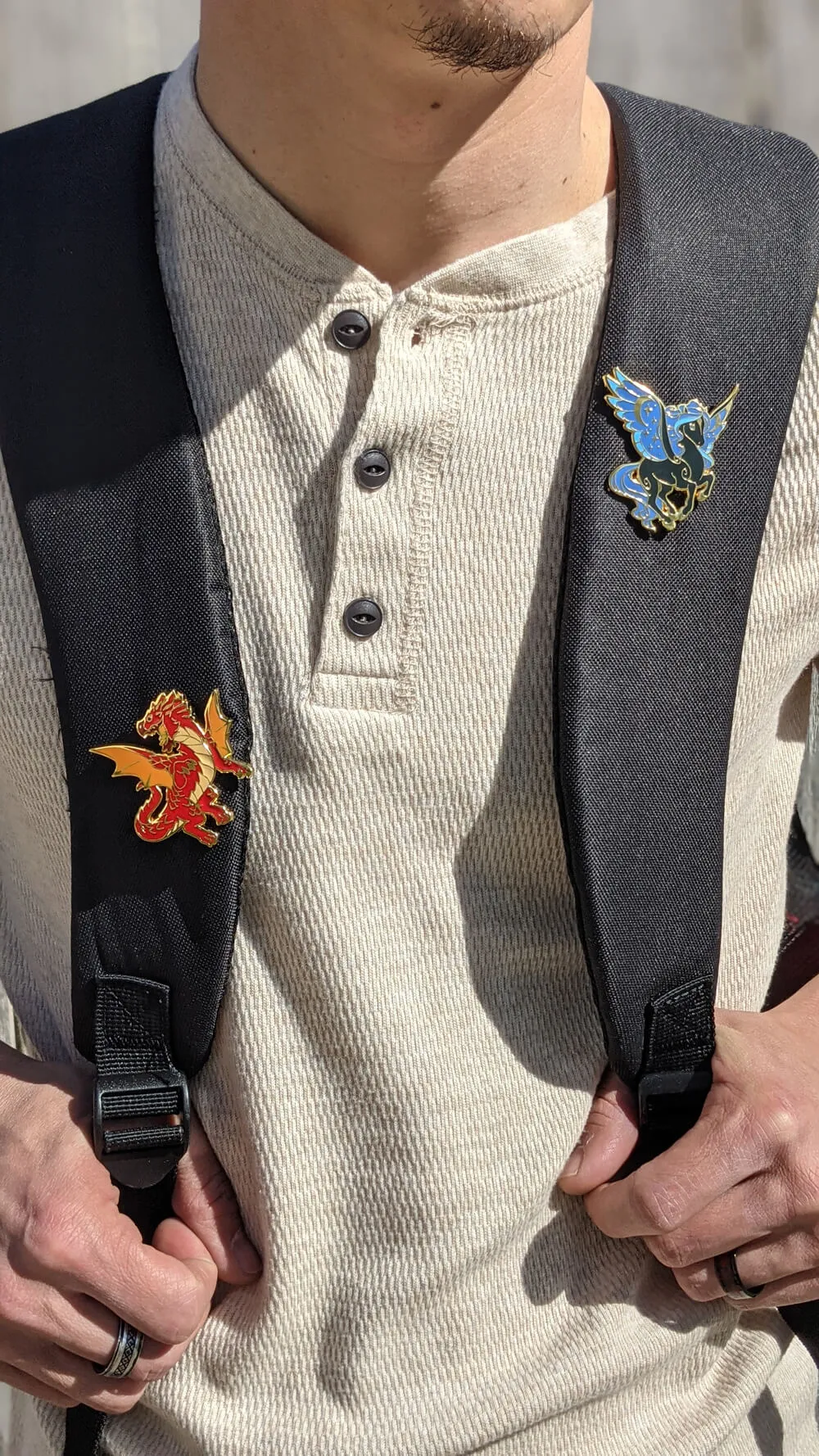 Dragon Pin (Green Dragon) | 2" Hard Enamel Pin
