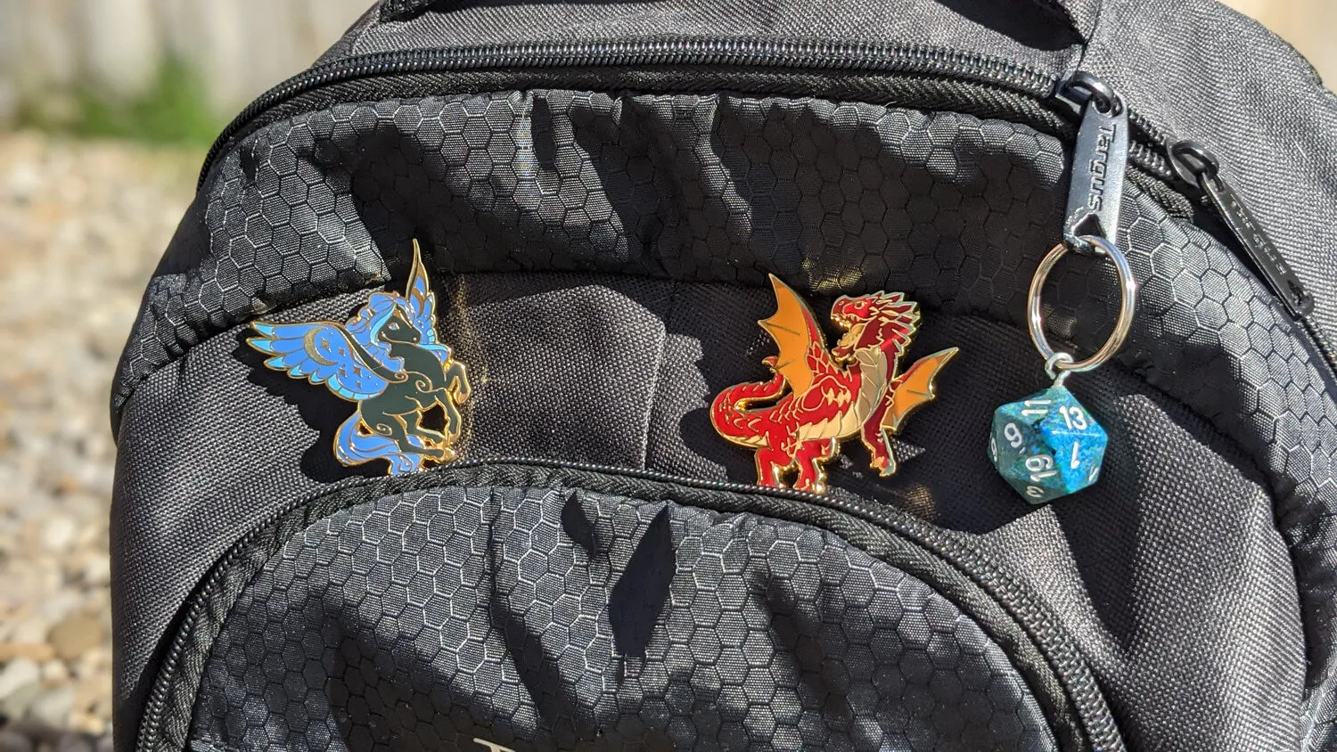 Dragon Pin (Green Dragon) | 2" Hard Enamel Pin