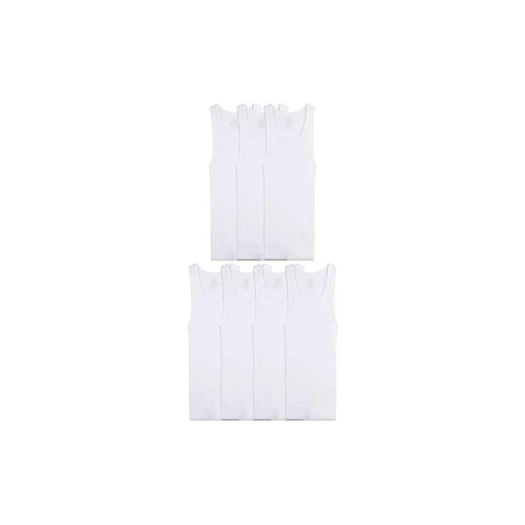Fruit of the Loom Boys’ Eversoft Cotton Undershirts (7 Pack)