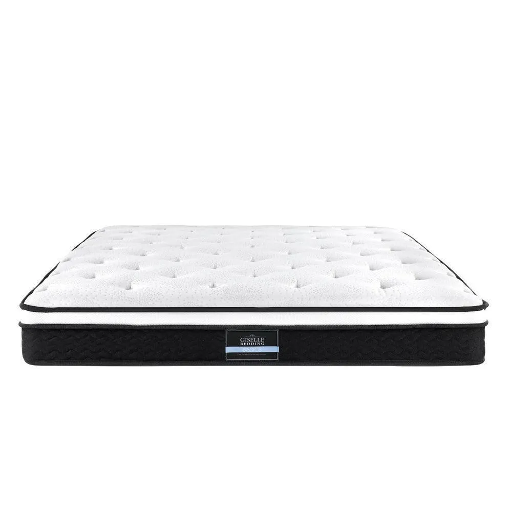 Giselle Bedding Bonita Euro Top Bonnell Spring Mattress 21cm Thick - King