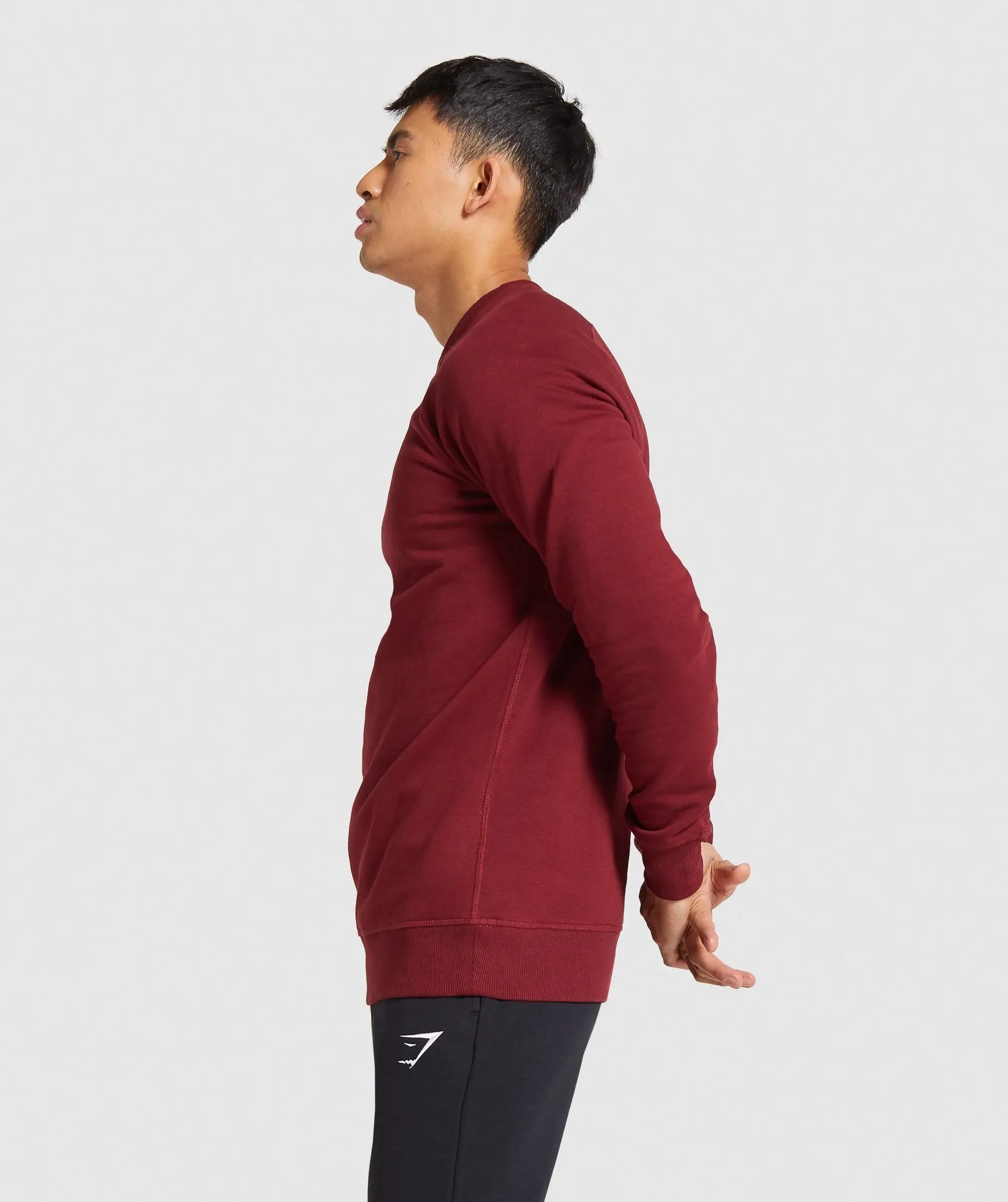 Gymshark Crest Sweatshirt - Claret
