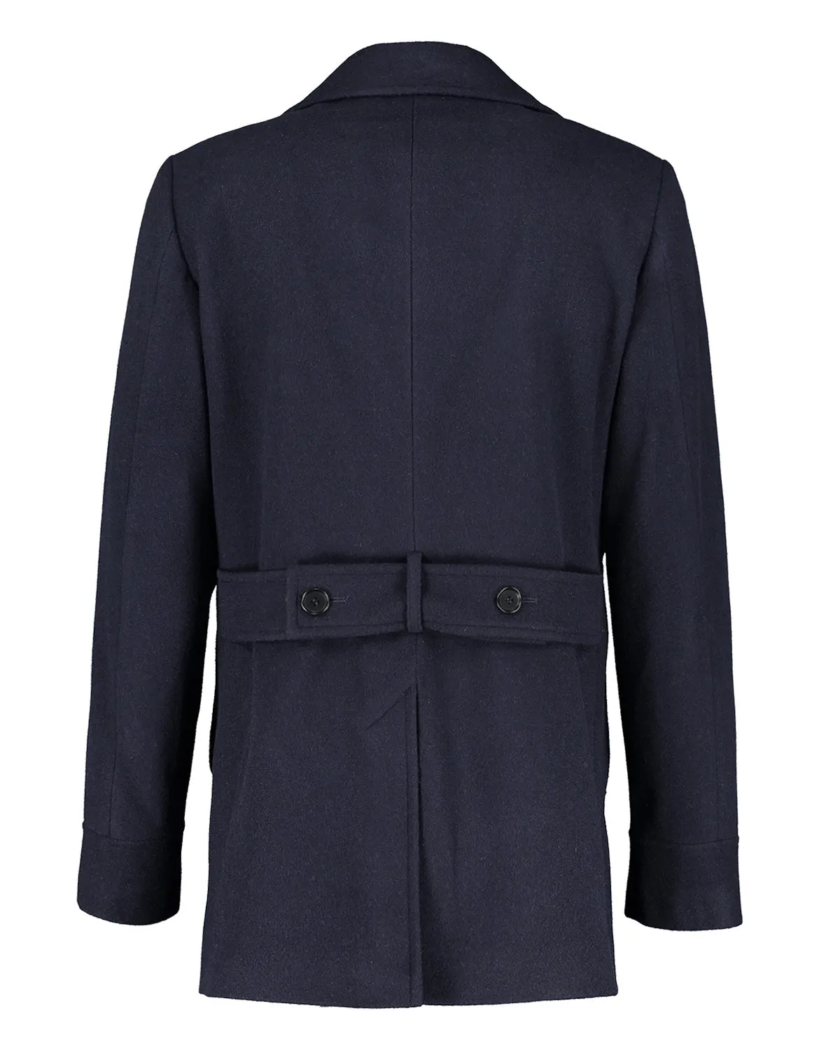 Haddock Navy Blue Pea Coat