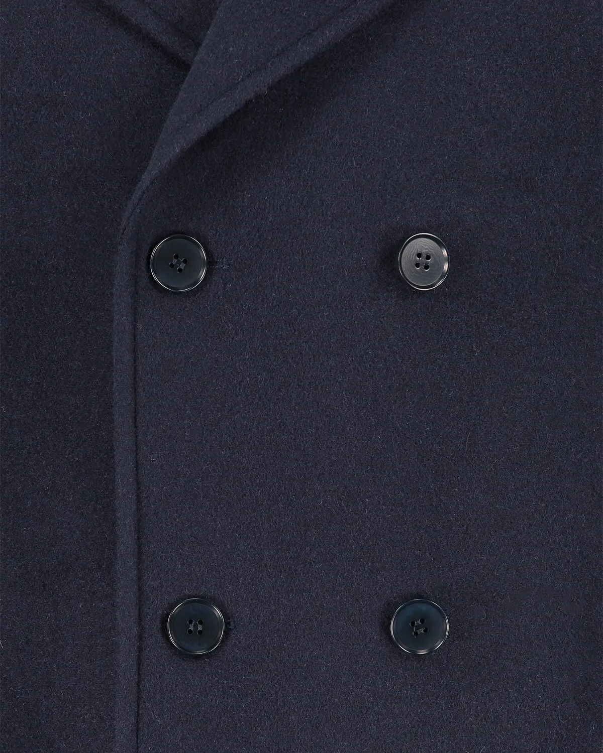Haddock Navy Blue Pea Coat