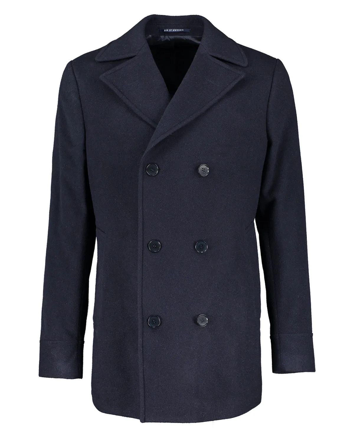 Haddock Navy Blue Pea Coat