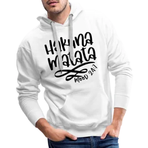 Hakuna Matata Men’s Premium Hoodie