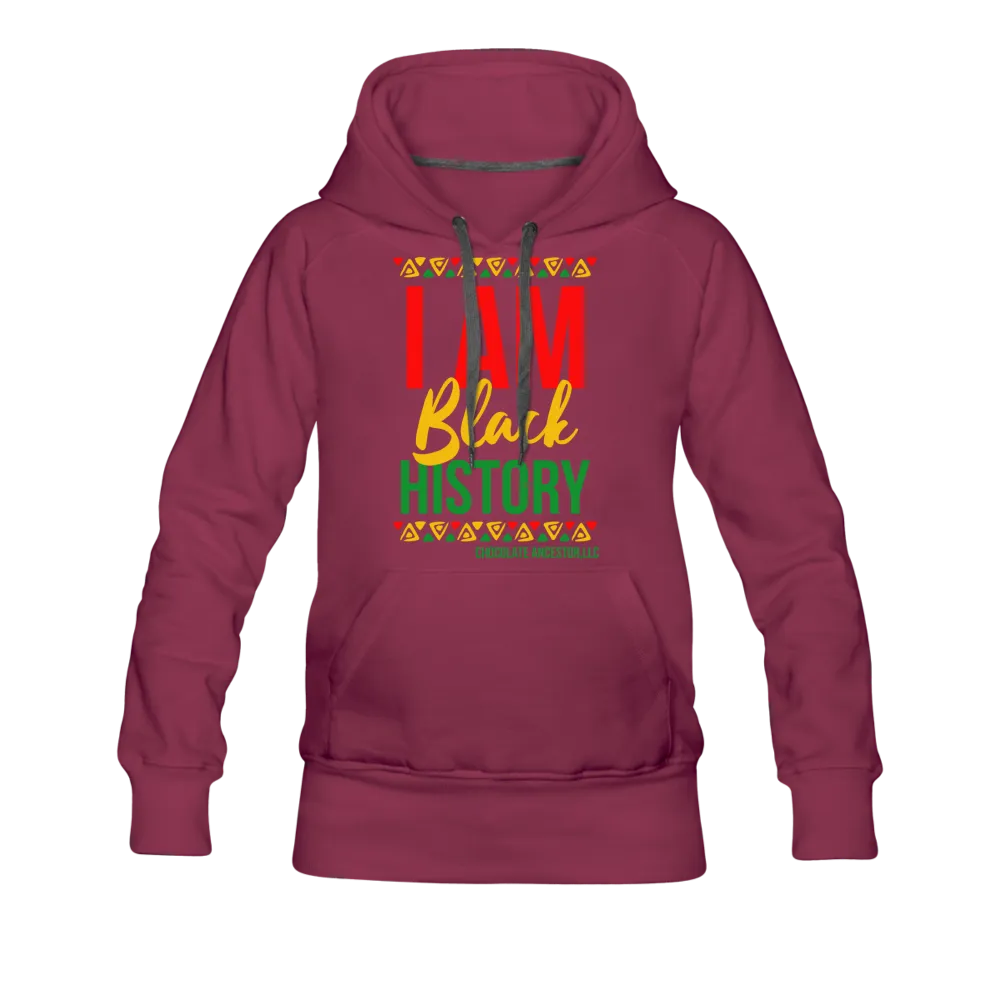 I Am Black History Women’s Premium Hoodie
