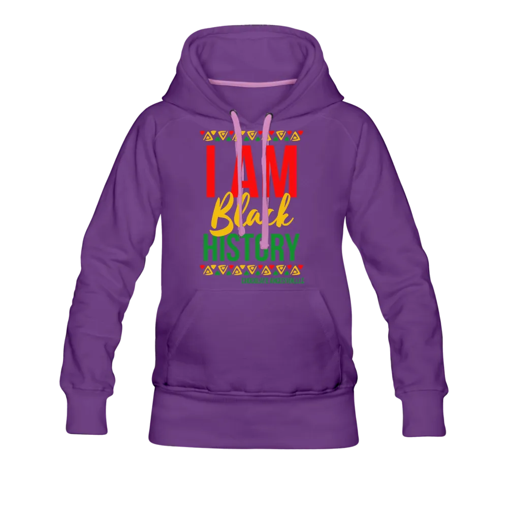I Am Black History Women’s Premium Hoodie