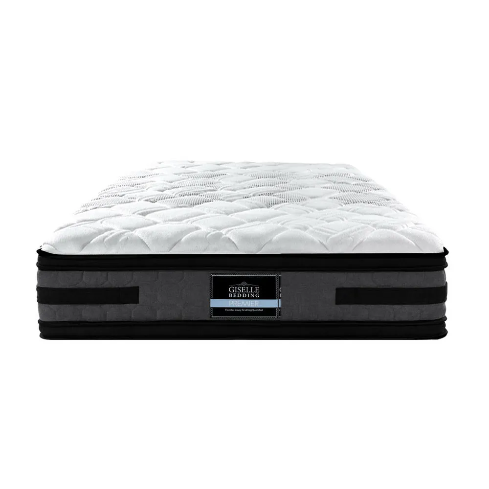 King Single - Euro Top Cool Gel Pocket Spring Mattress - 36cm Thick