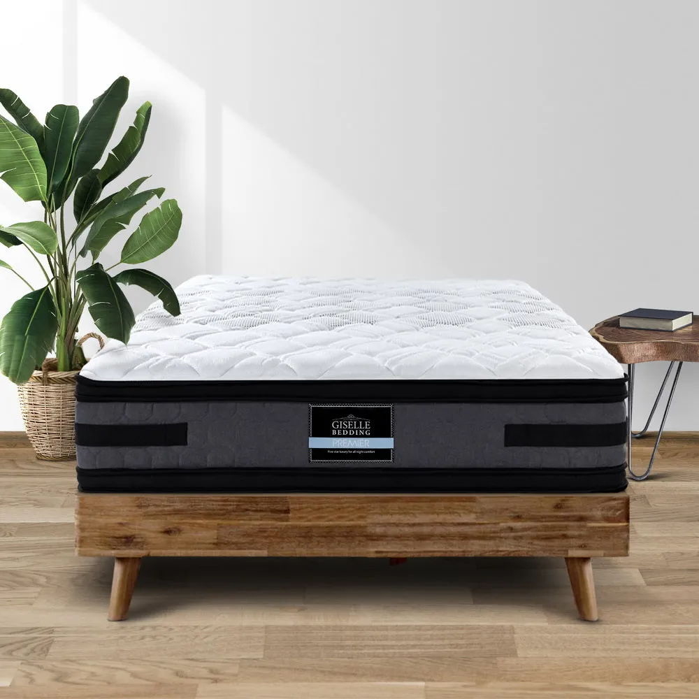 King Single - Euro Top Cool Gel Pocket Spring Mattress - 36cm Thick