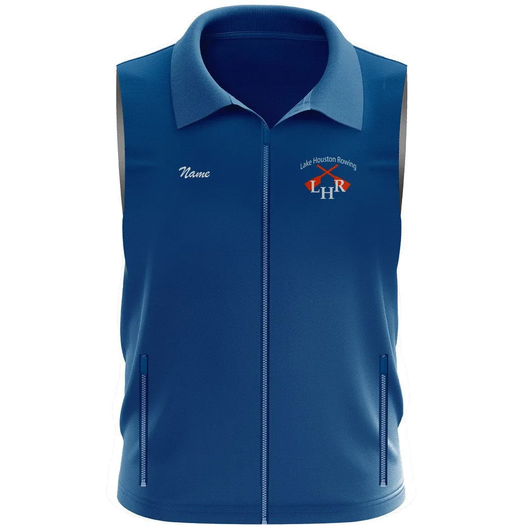 Lake Houston Rowing Team Nylon/Fleece Vest