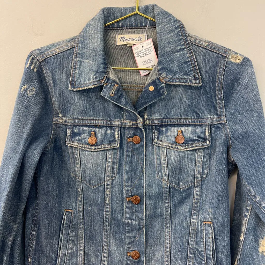 Madewell Medium Wash Denim Jacket Small