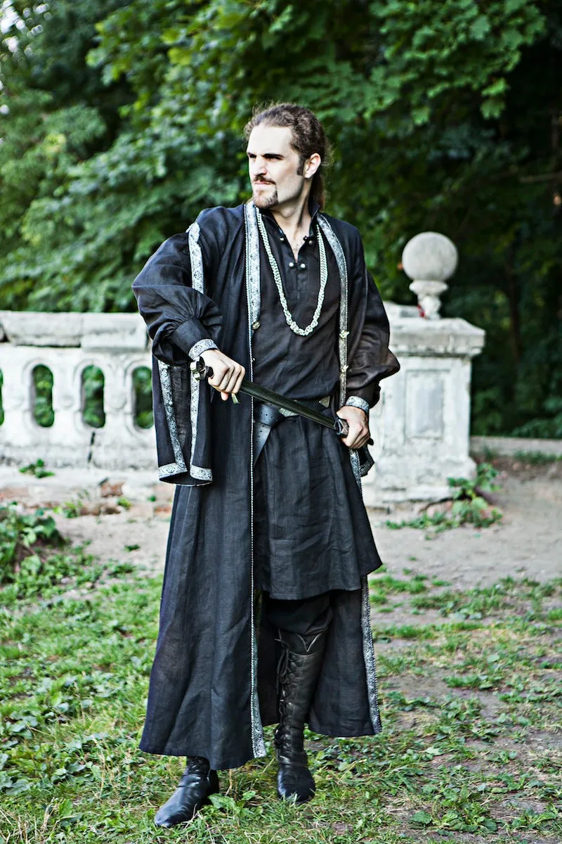 Medieval Tunic and Overcoat