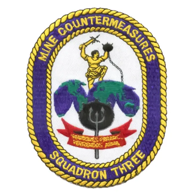 Mine Countermeasures Squadron Three Patch