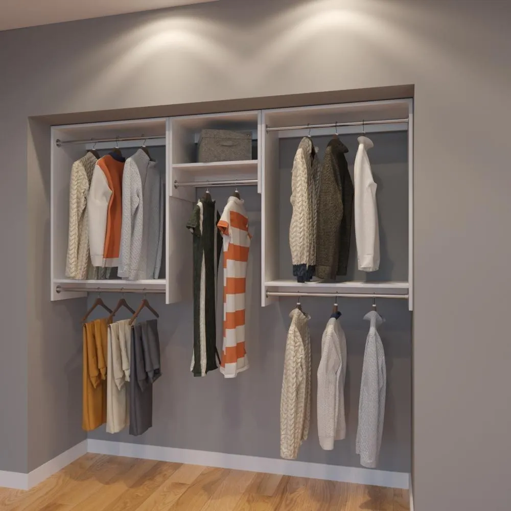 Modular Closets 7 FT Closet Organizer System - 84 inch - Style A